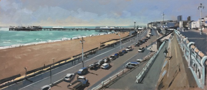 Brighton seafront, August by Andrew Hird, Image 1.