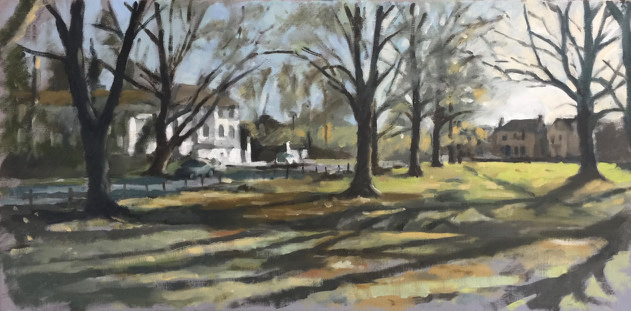 Weston Green, Evening light by Andrew Hird, Image 1.