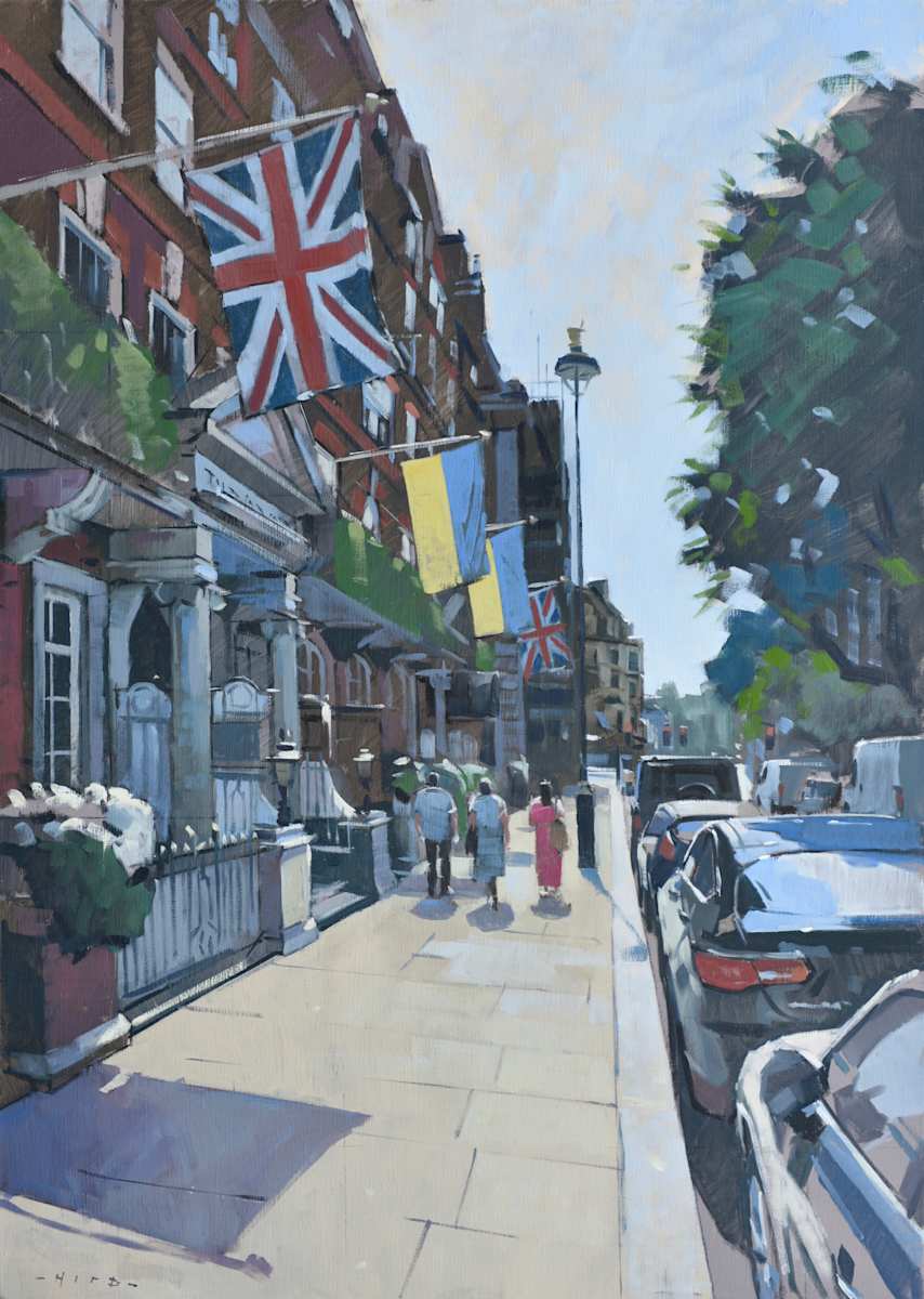 The Goring, high summer by Andrew Hird RSMA, Image 2.