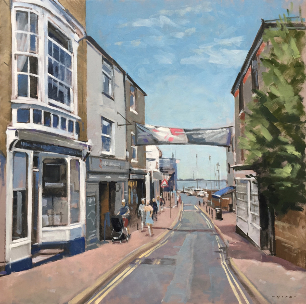 Bath Road, Cowes by Andrew Hird 