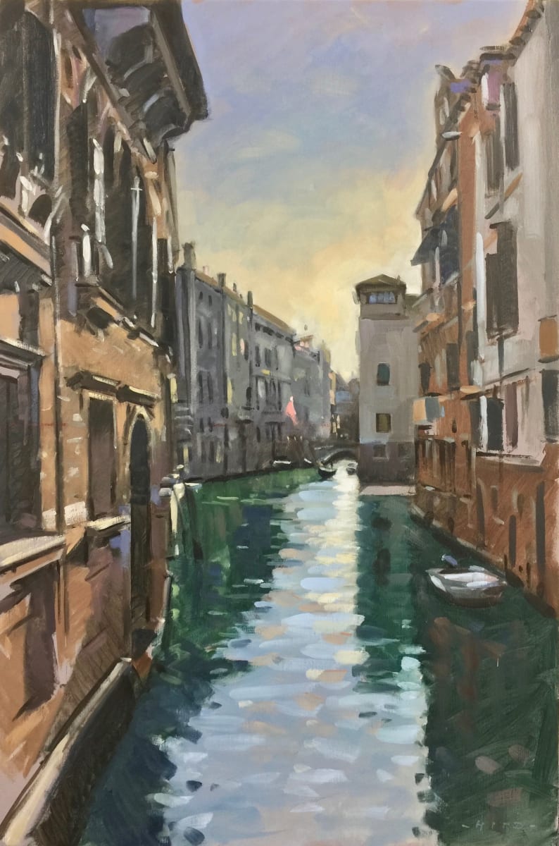 Rio di Santa Marina, last light by Andrew Hird 