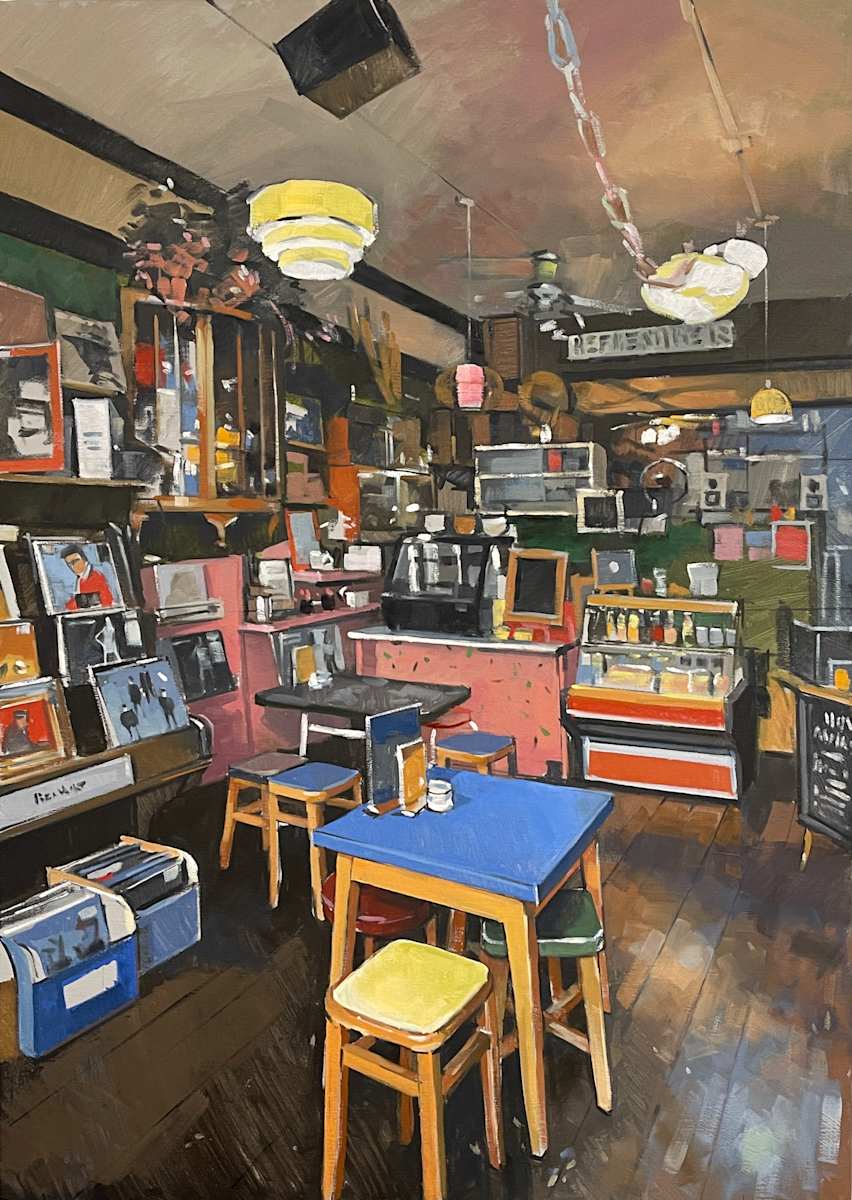 Pie and Vinyl, Southsea by Andrew Hird 