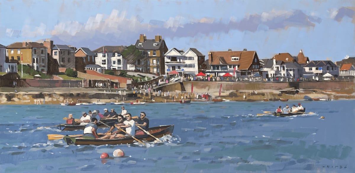 Rowing races, Seaview regatta by Andrew Hird ARSMA 