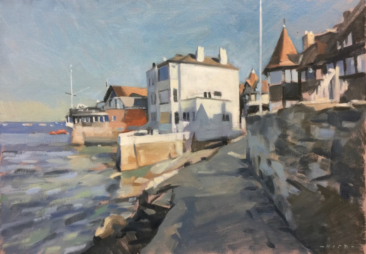 Seaview Yacht Club, High Tide by Andrew Hird 
