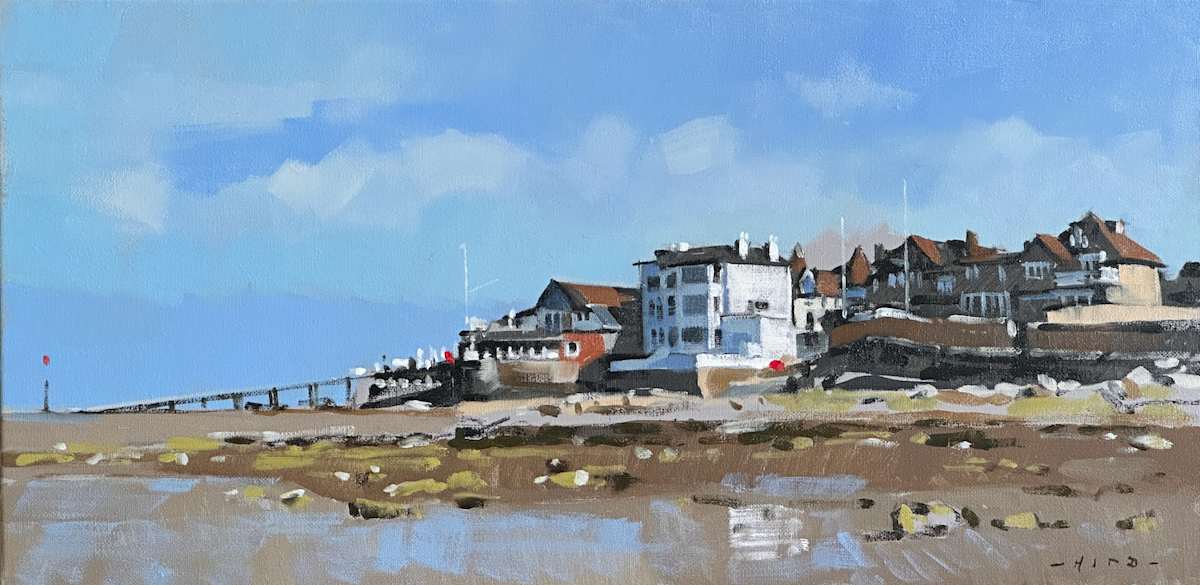 Seaview, low tide by Andrew Hird RSMA, Image 1.