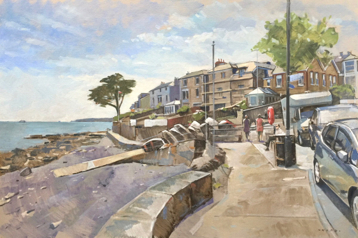 Summer skies, Seaview by Andrew Hird 