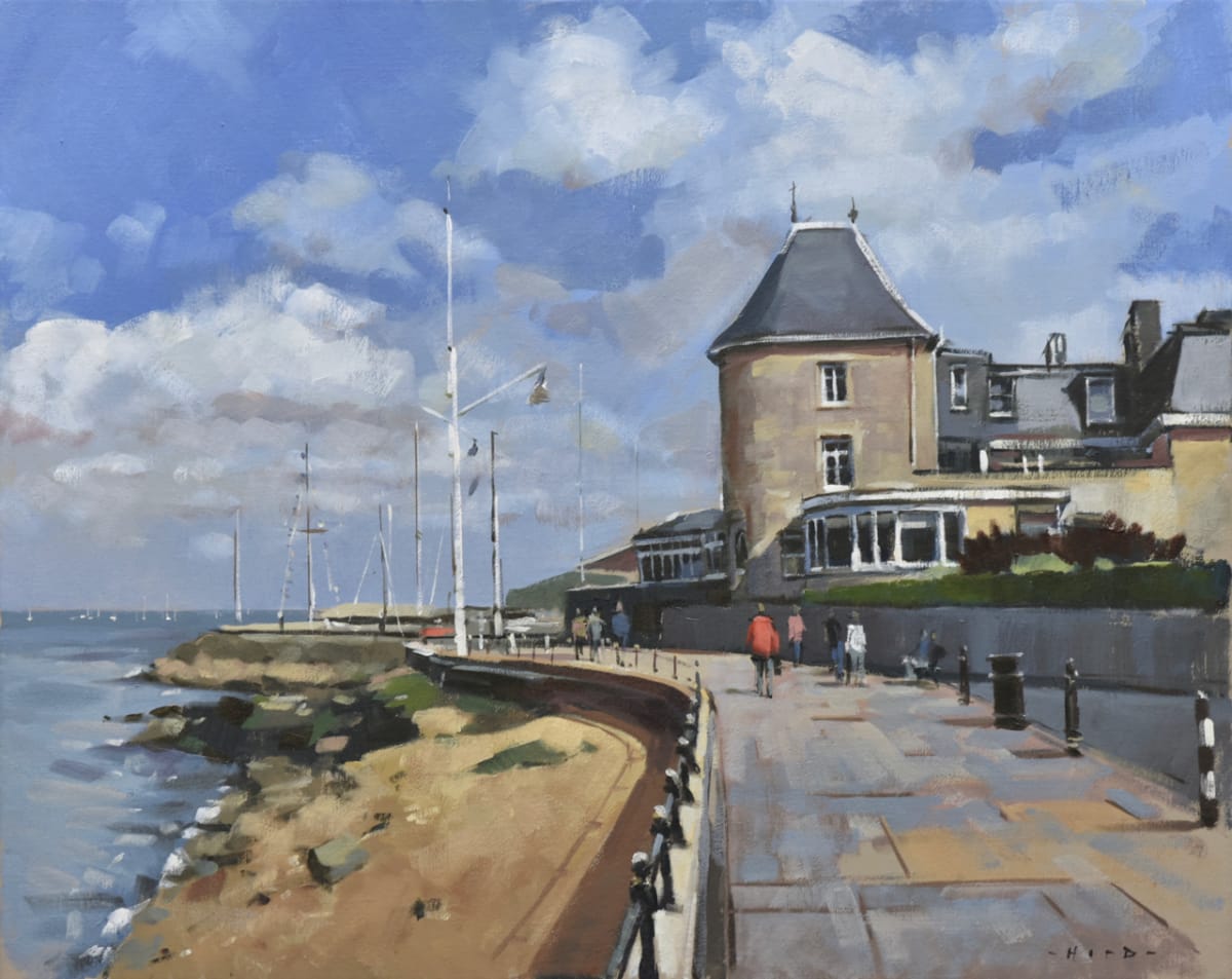 Royal Yacht Squadron from the Esplanade 