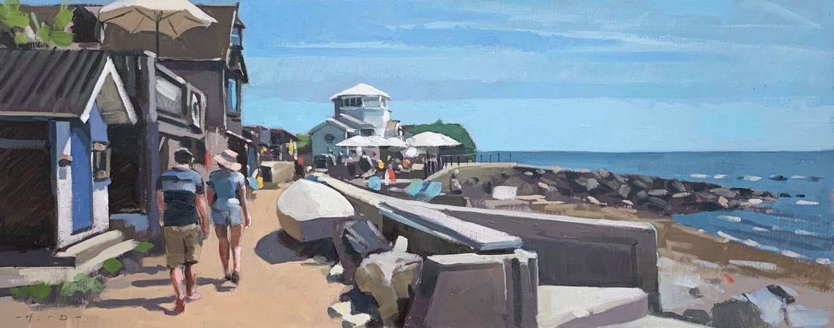 Steephill Cove by Andrew Hird RSMA, Image 1.