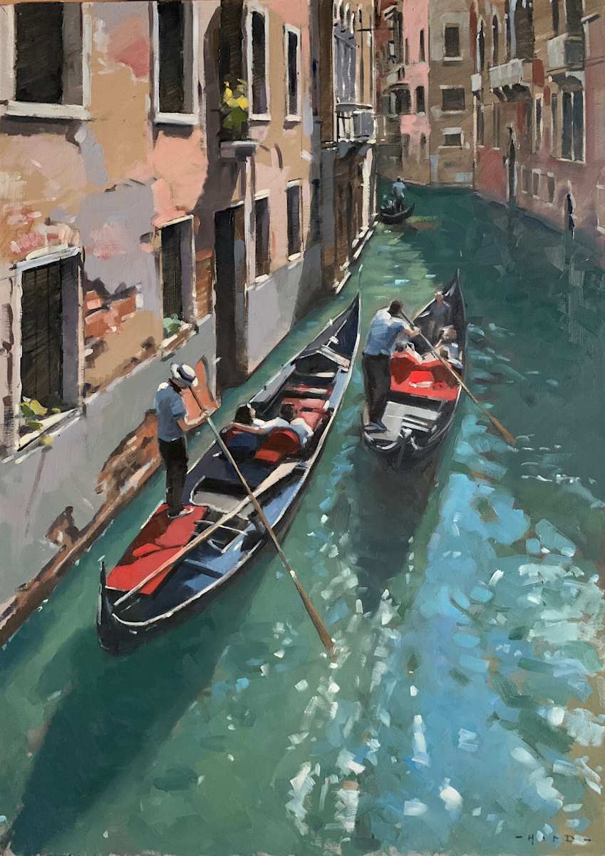 September in Venice by Andrew Hird RSMA, Image 1.