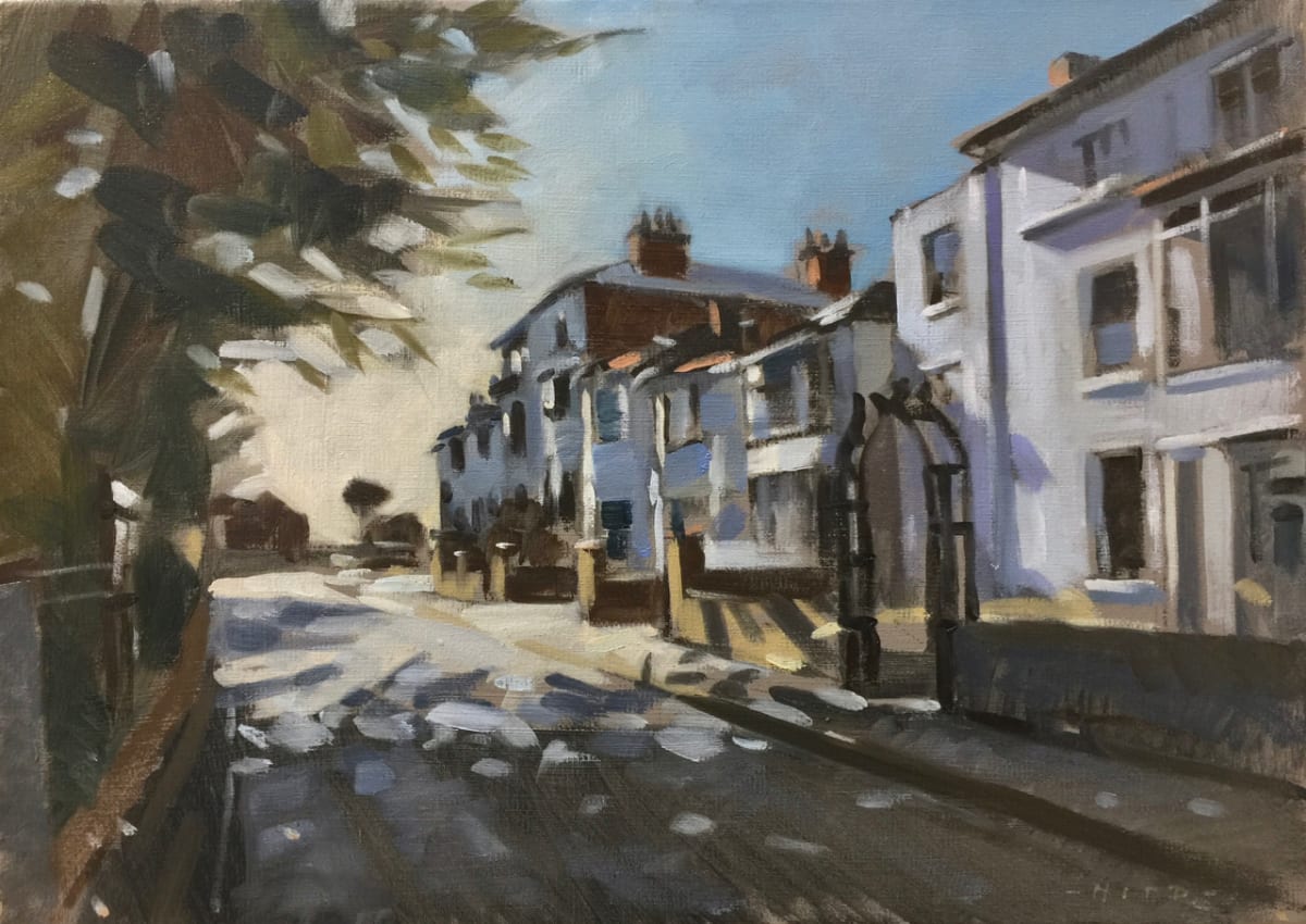 Vernon Square, morning sun by Andrew Hird ARSMA 