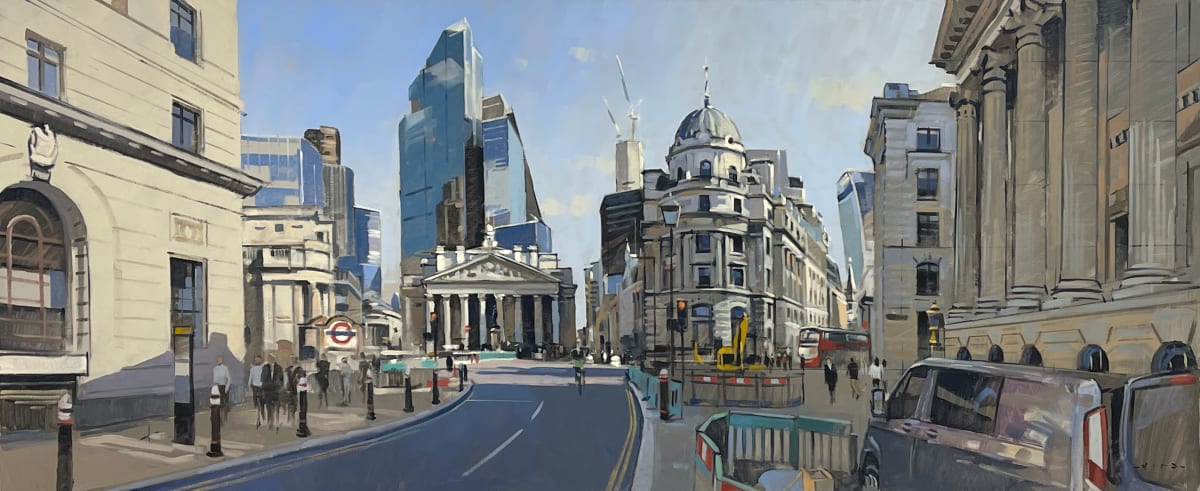 Summer days, City of London by Andrew Hird 