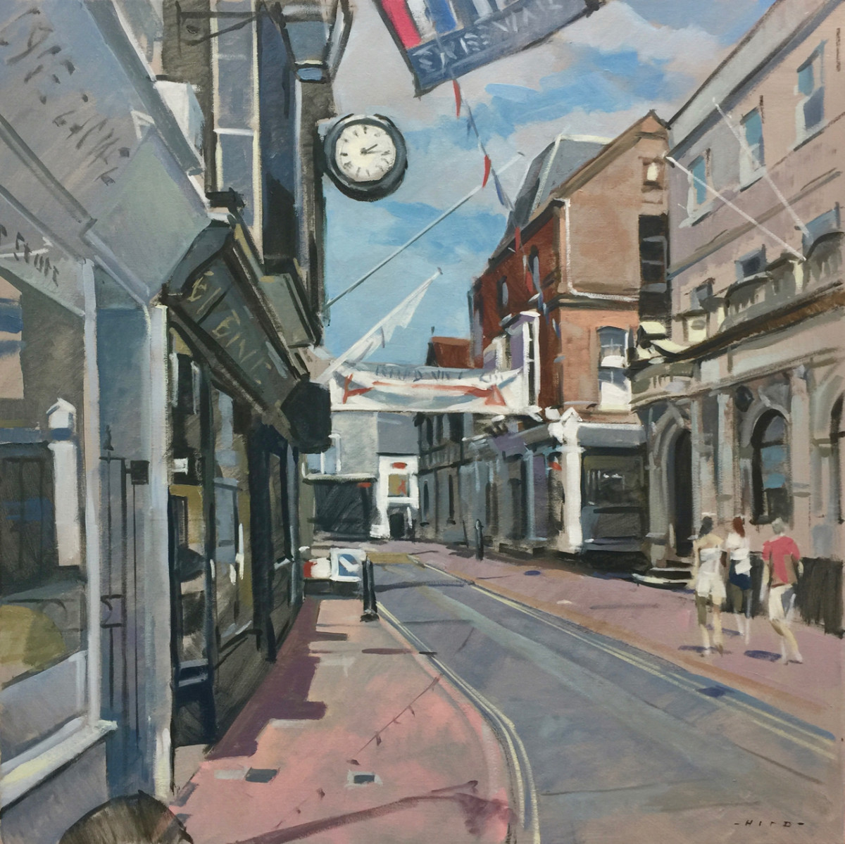 Cowes High Street by Andrew Hird 