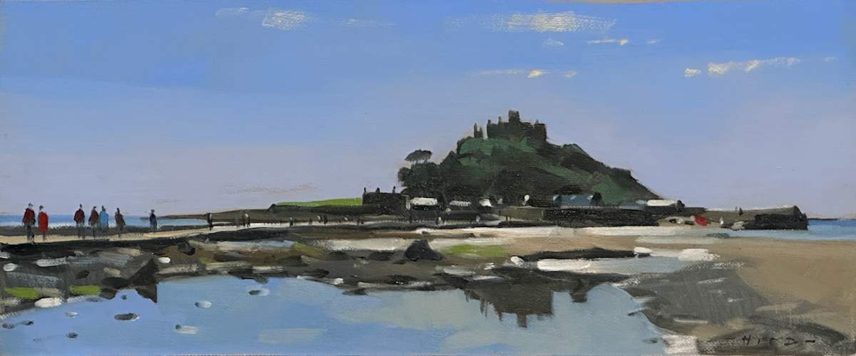 St Michael's Mount by Andrew Hird RSMA, Image 1.