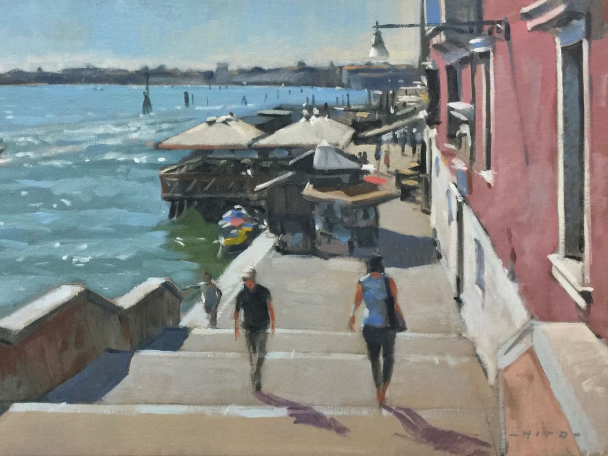 Fondamente Nove, summer morning by Andrew Hird 