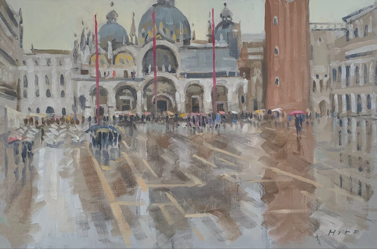 San Marco, heavy rain by Andrew Hird 