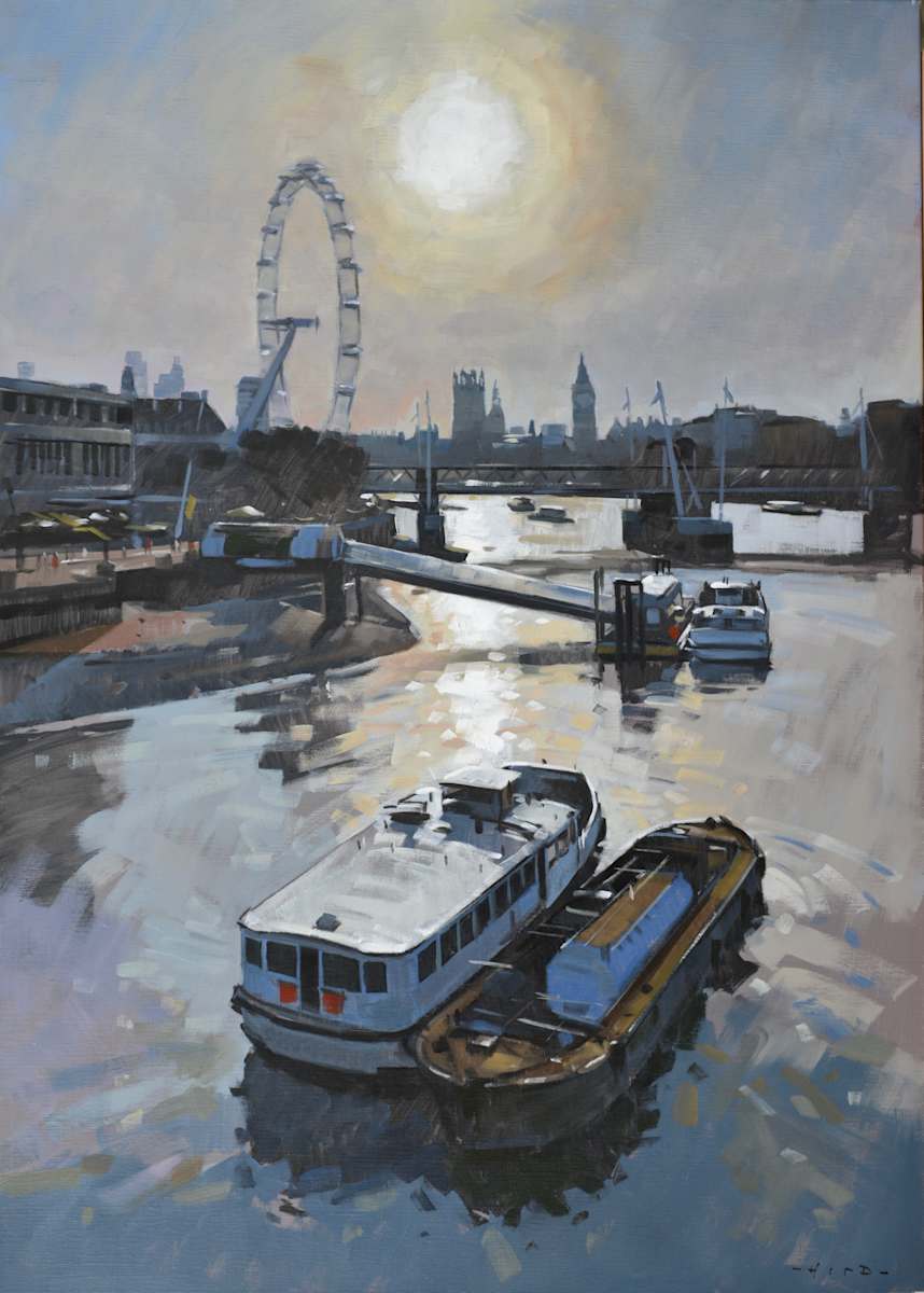 Thames sunset by Andrew Hird, Image 2.