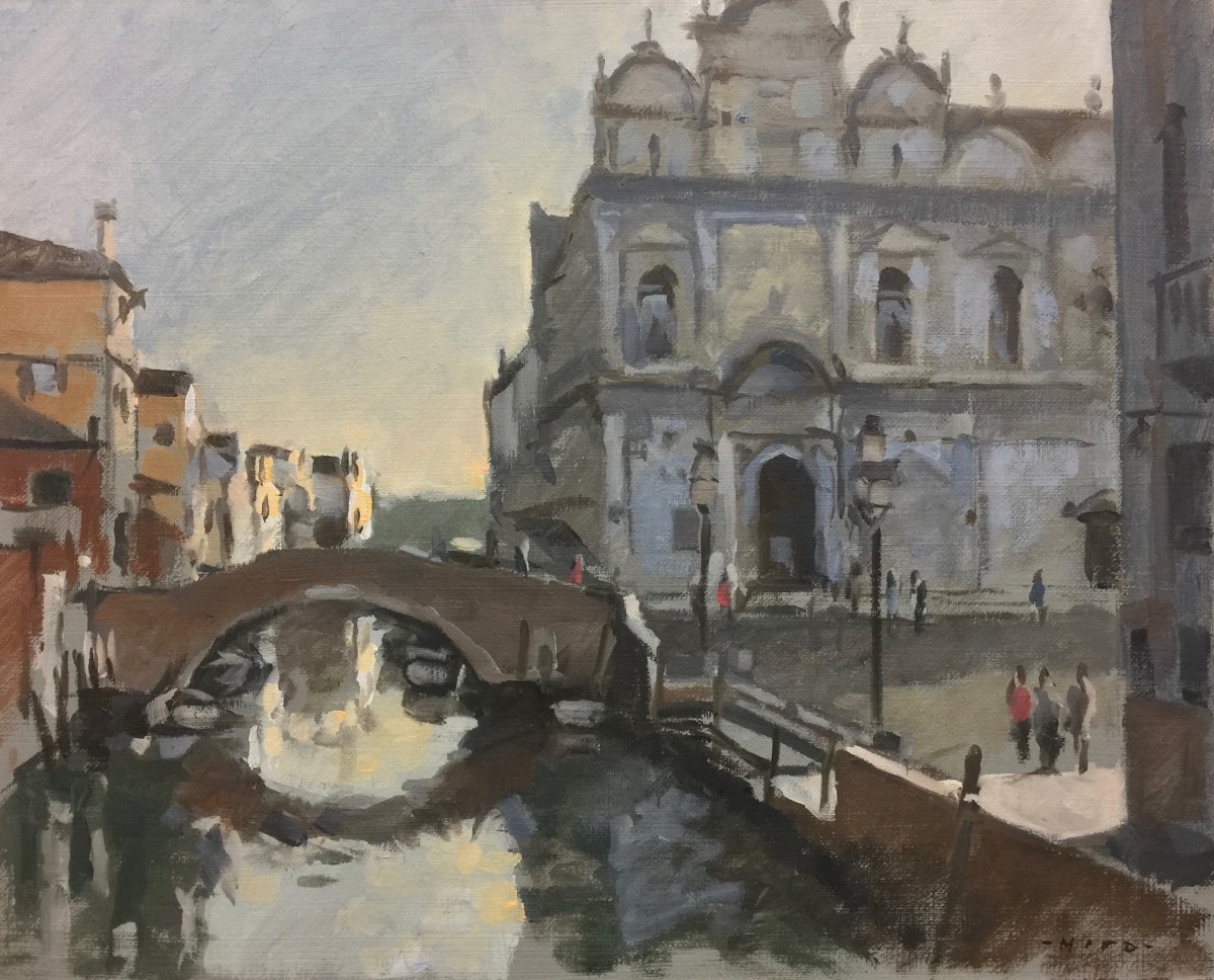 Scuola Grande di San Marco, first light by Andrew Hird 