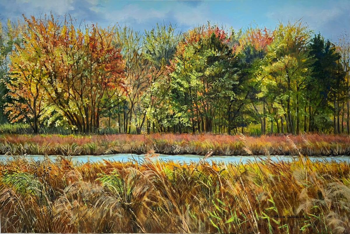 Golden Glow by Helen Shideler 
