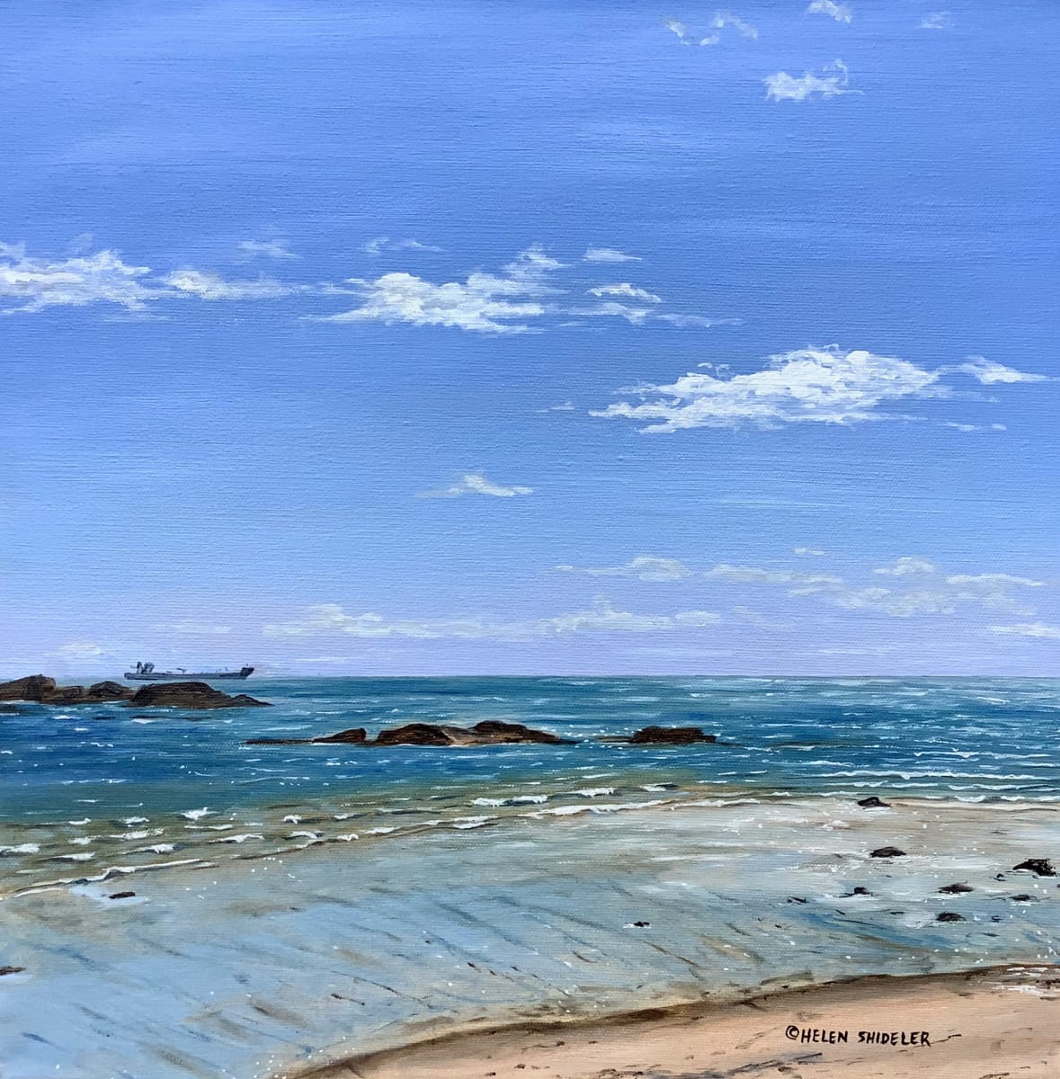 Bay Shore Sparkels by Helen Shideler 
