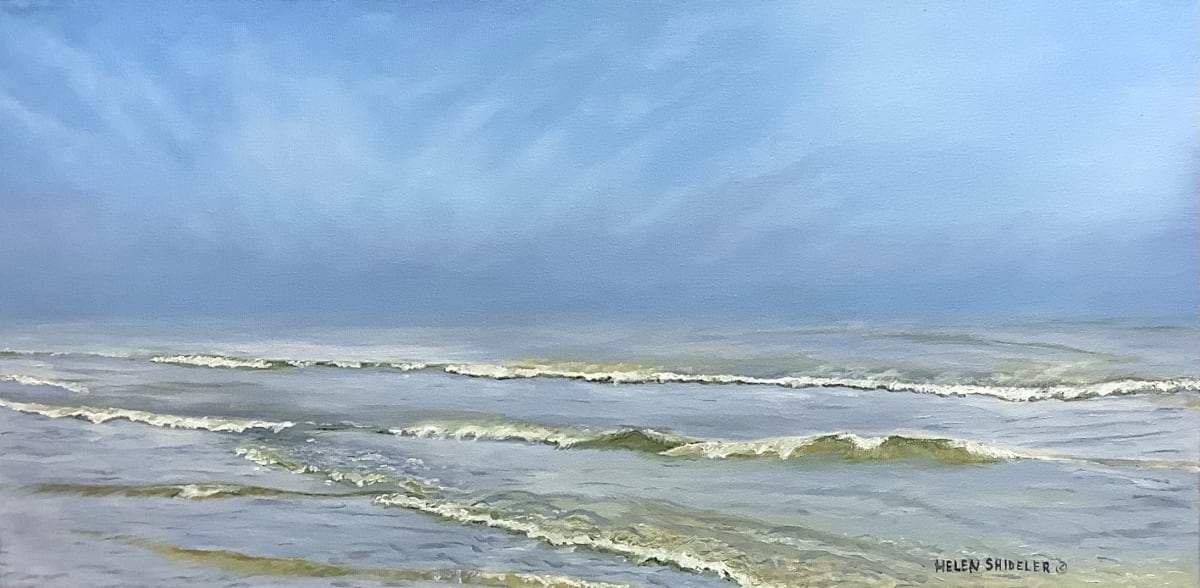 Where Sea and Sky Meet by Helen Shideler 
