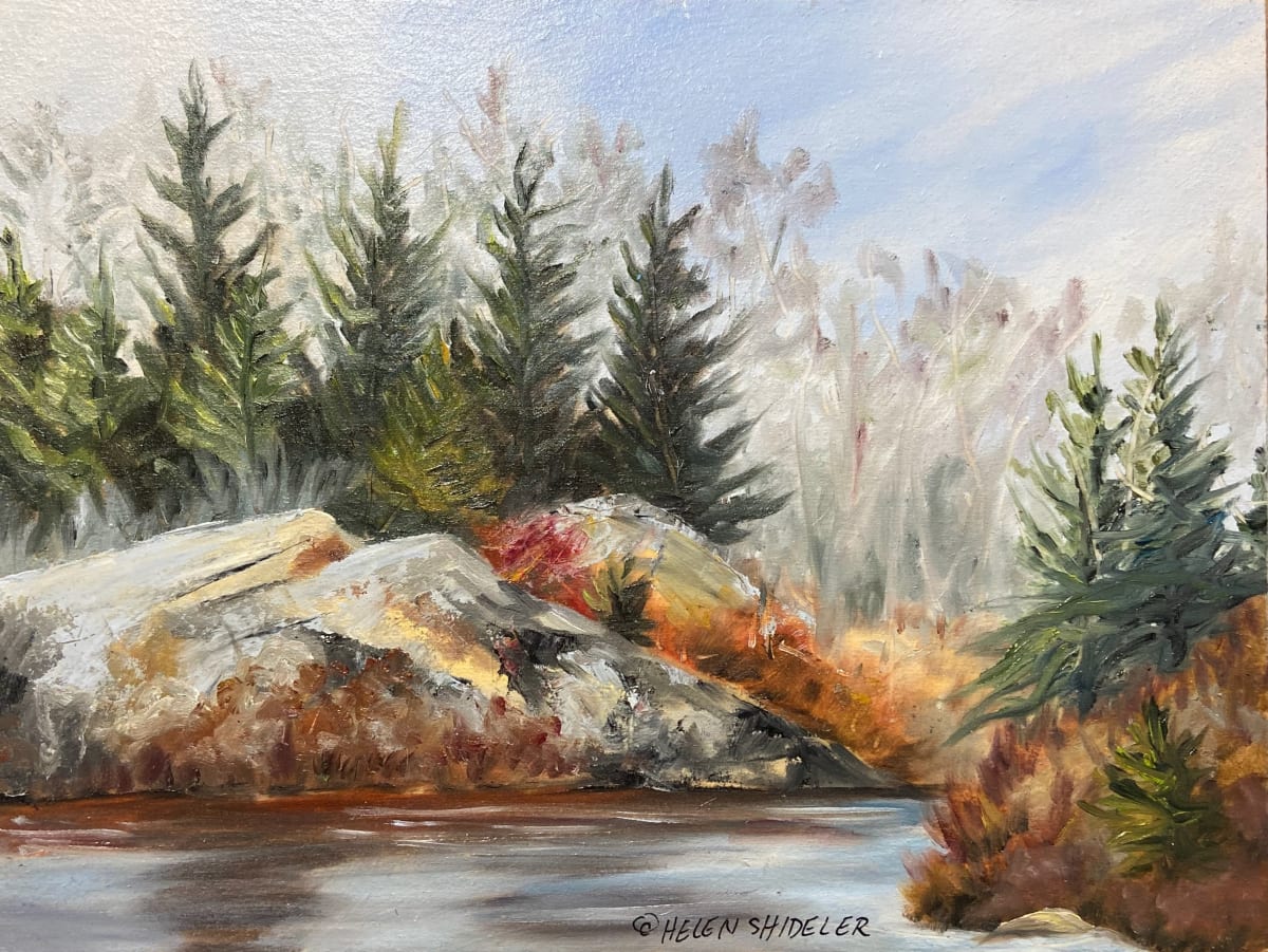 Later April Rockwood Park by Helen Shideler 