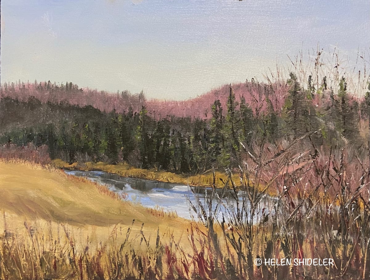 Hammond River at Smithtown by Helen Shideler 