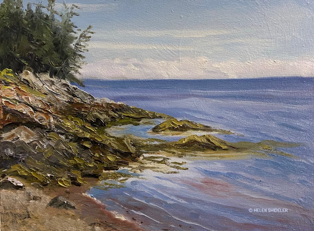 Maces Bay August by Helen Shideler 