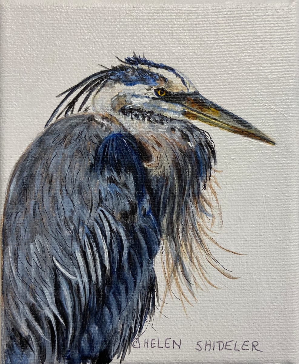 Resting for a Moment by Helen Shideler 