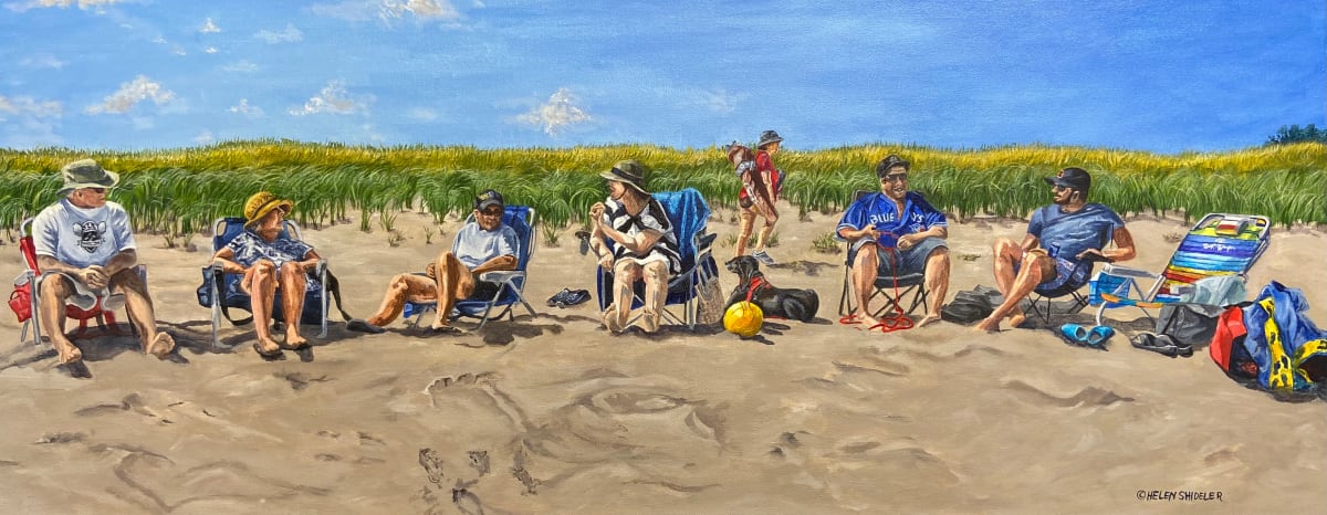 Seaside Chit Chat by Helen Shideler 