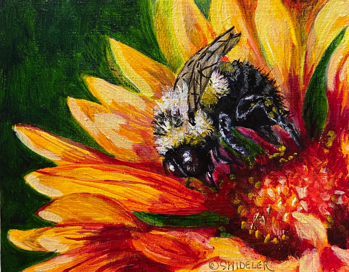 Bee Happy by Helen Shideler 