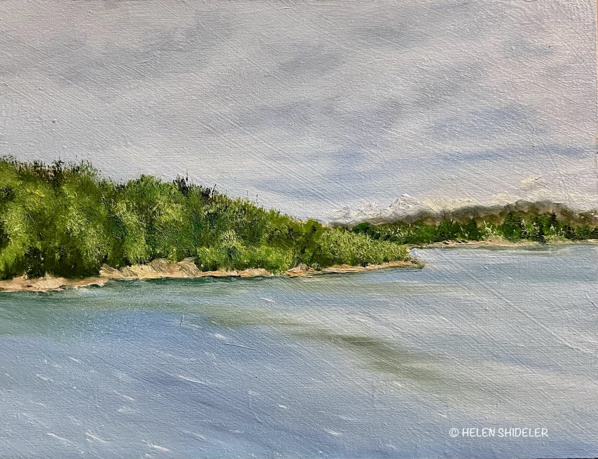 Meenan's Cove Late May by Helen Shideler 
