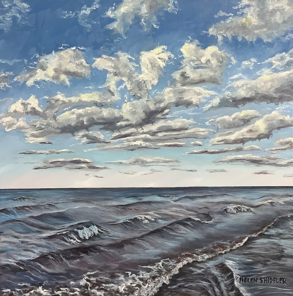 Changing Weather,  Thunder Cove Beach by Helen Shideler 
