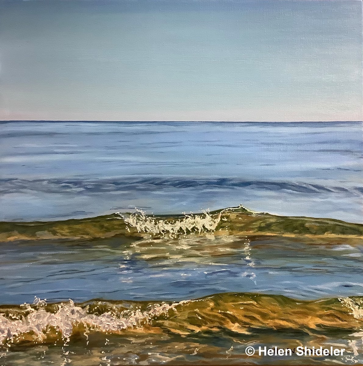 Whispering Waves by Helen Shideler 