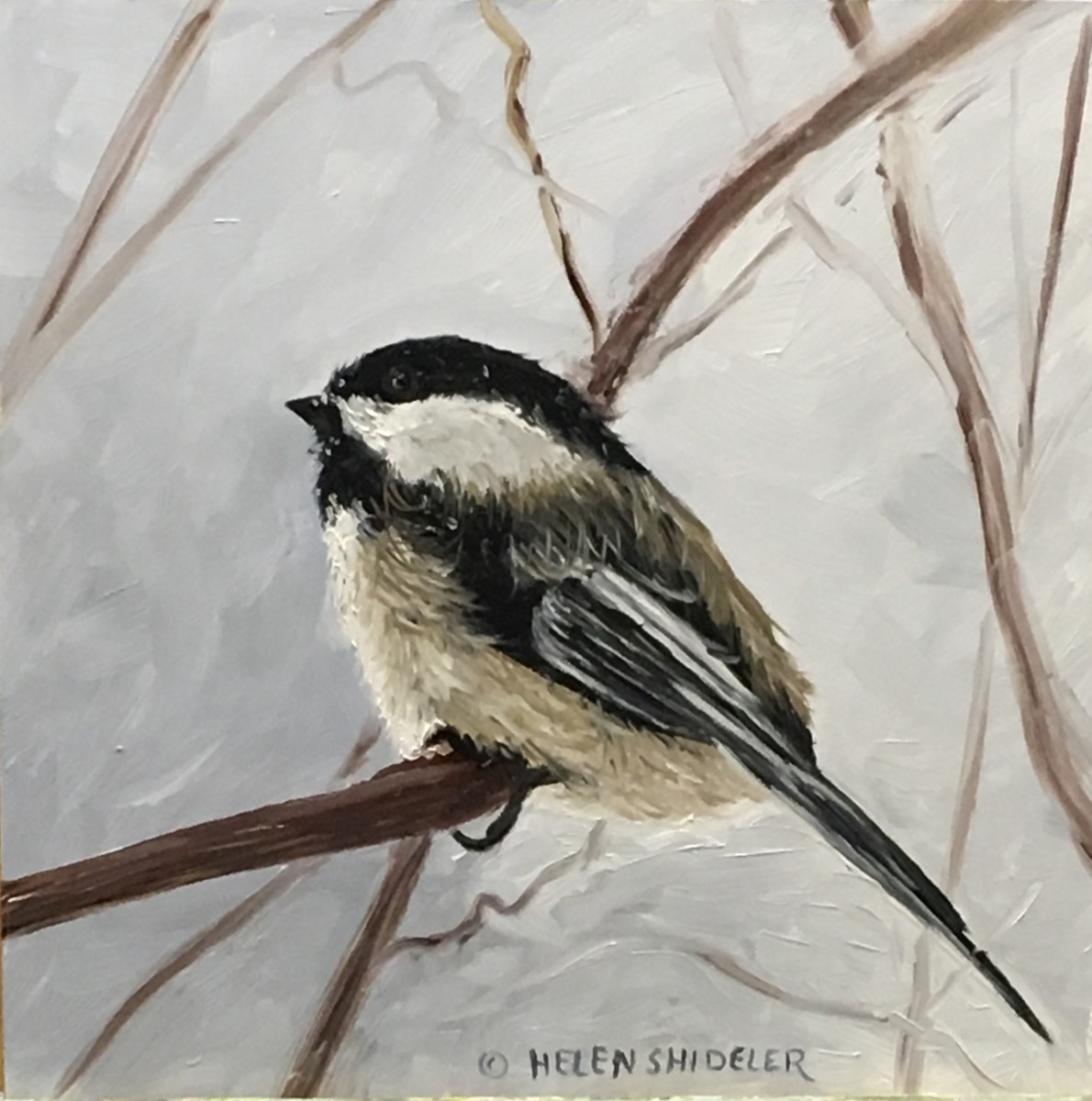 Sitting Sweetly by Helen Shideler 