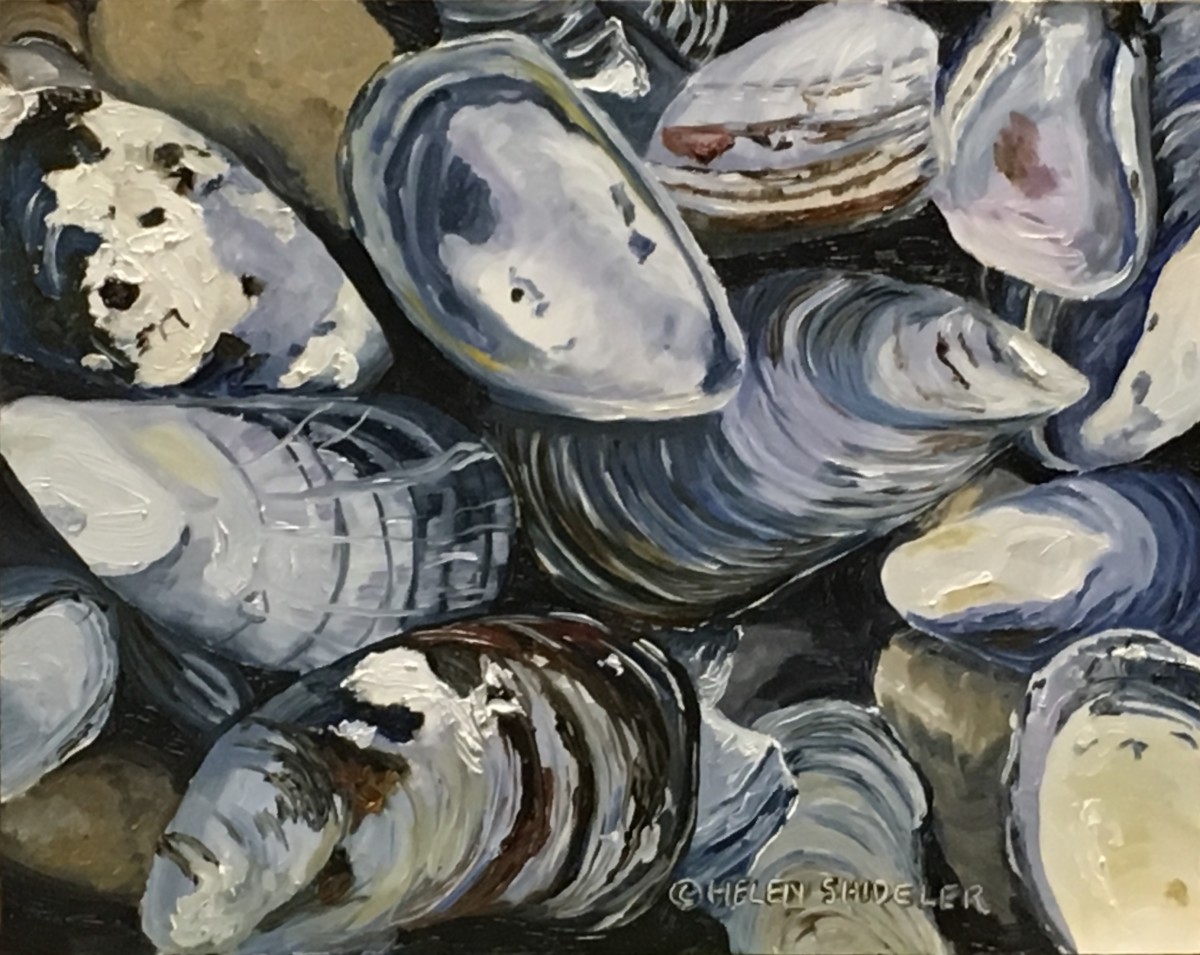 Fundy Blues II by Helen Shideler 