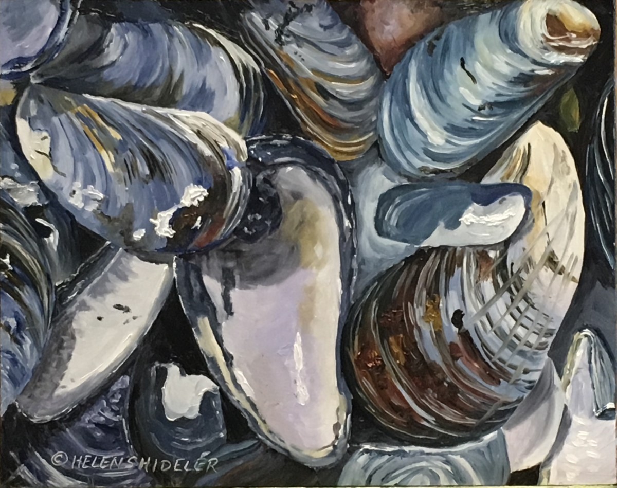Fundy Blues III by Helen Shideler 