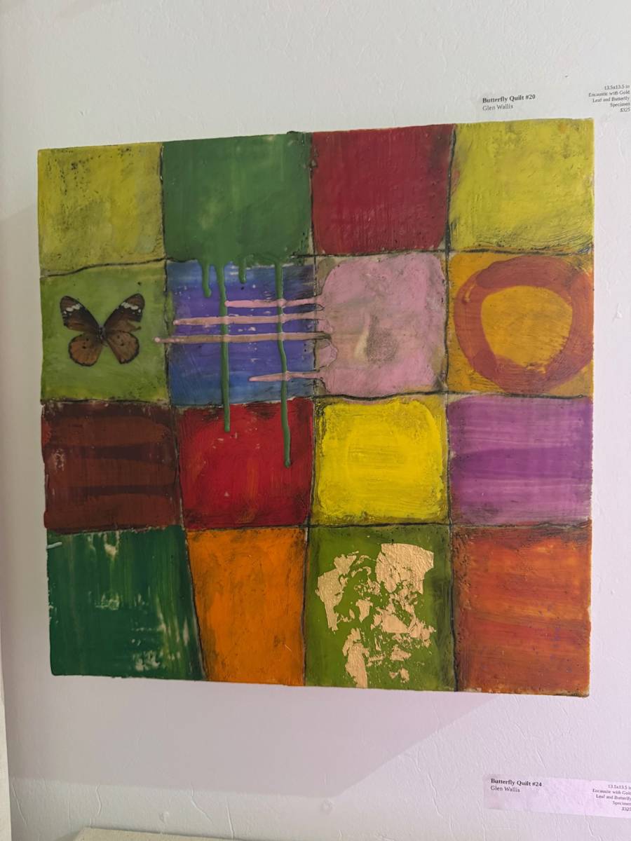 Butterfly Quilt #20 by Susan  Wallis 
