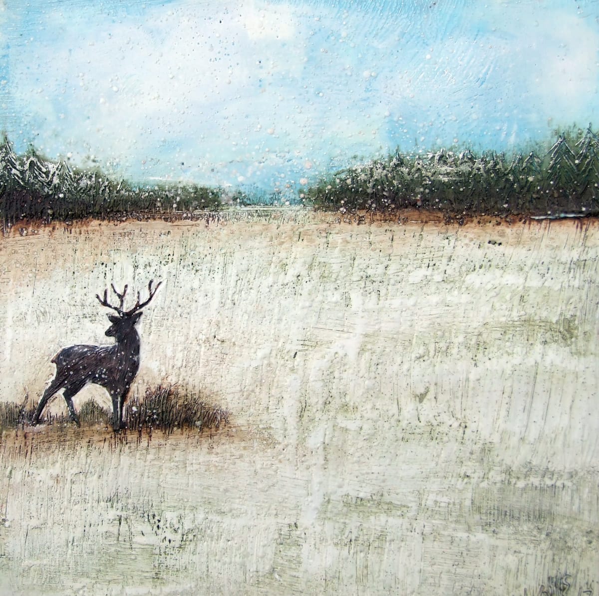 A Winter's Moment by Susan  Wallis 