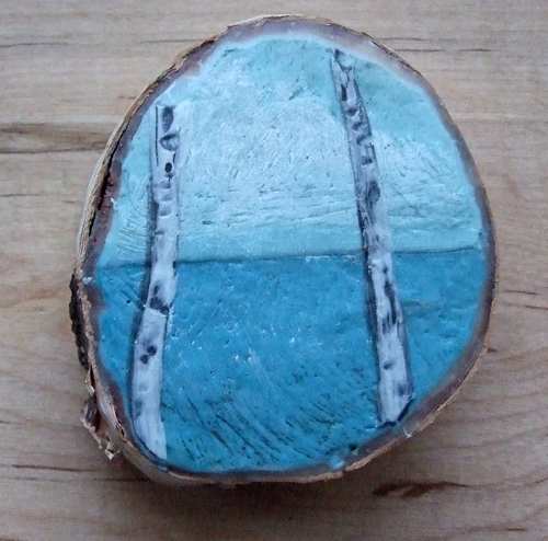 Beach Study IV (oval) by Susan Wallis, Image 1.