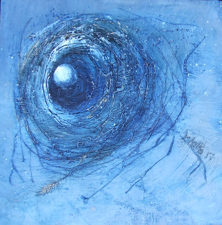 Blue Solitude by Susan  Wallis 