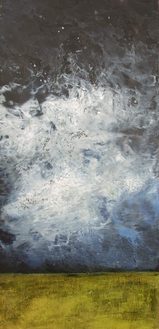 Charcoal Swirls by Susan  Wallis 