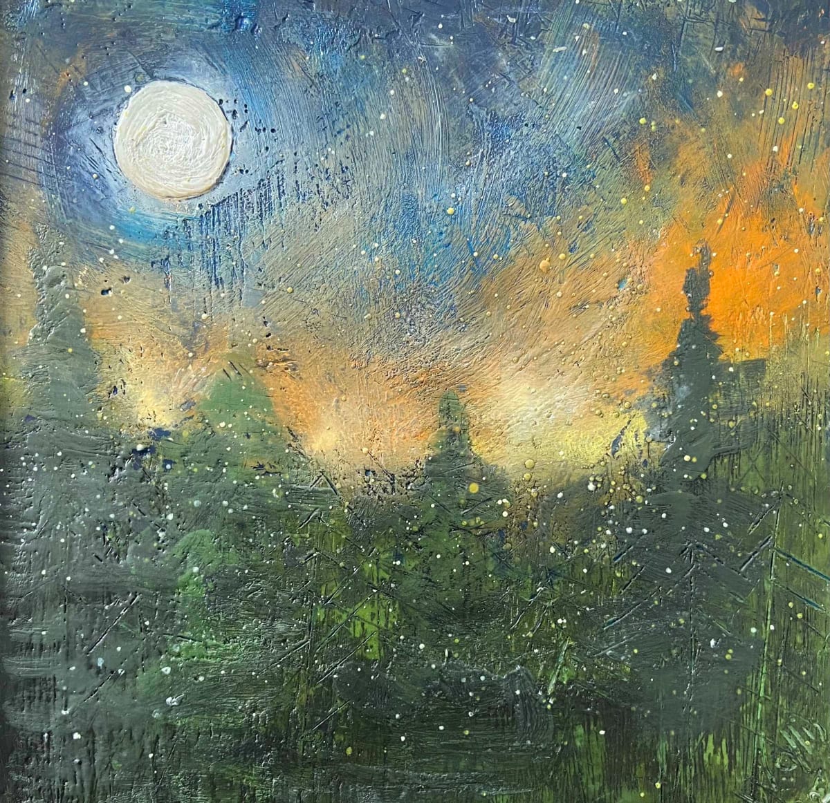 Fire Mist II by Susan Wallis, Image 1.