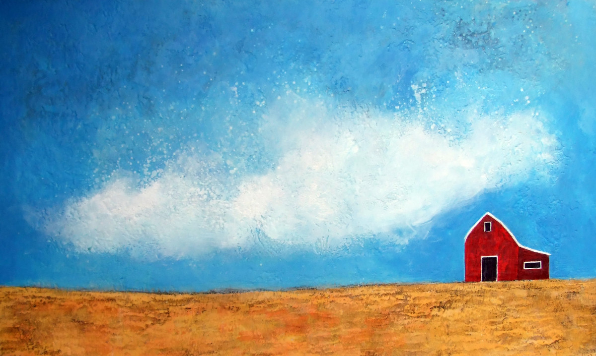 Harvest Skies II by Susan  Wallis 