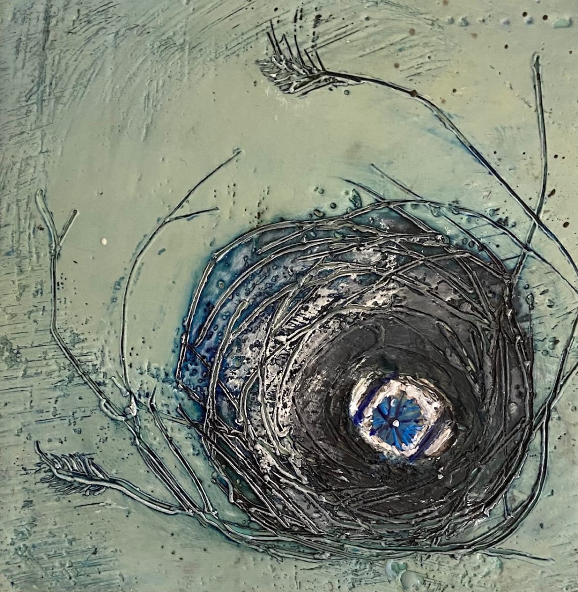 Painted Eggs II by Susan Wallis, Image 1.