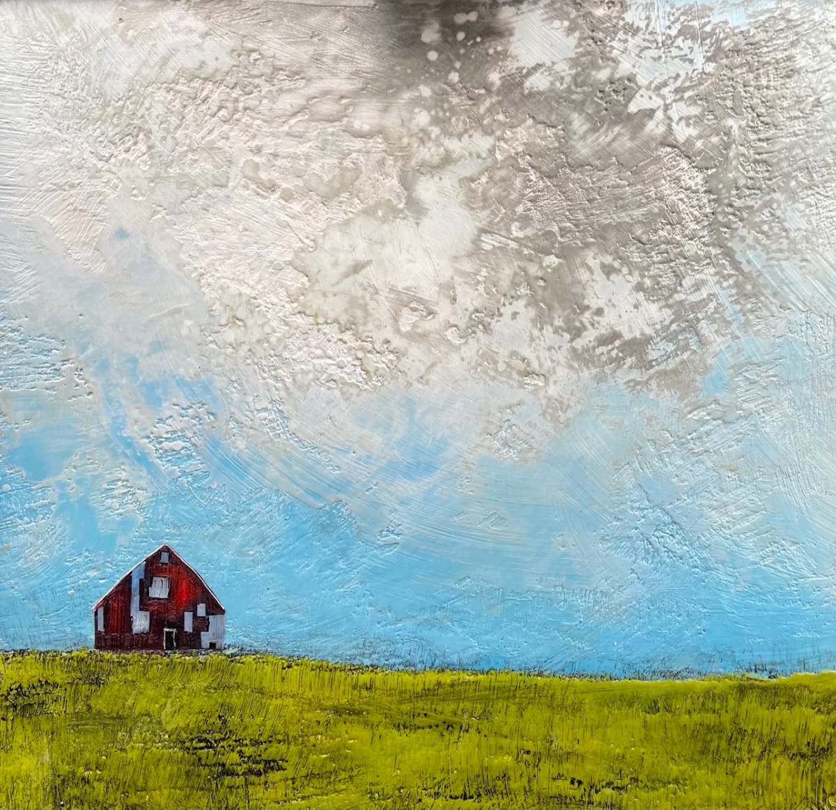 Patchwork Barn by Susan Wallis, Image 1.
