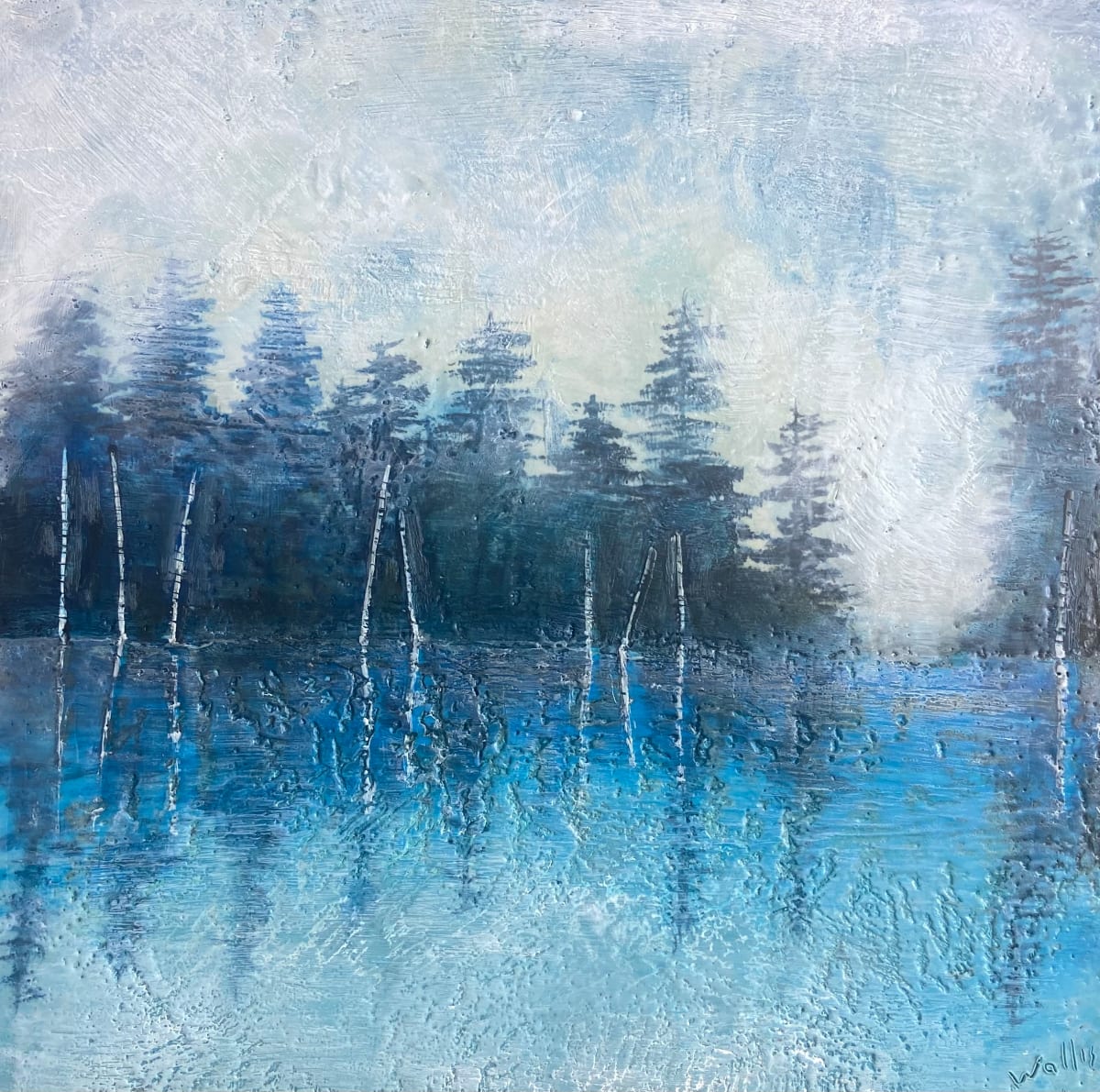Deep Blue Breaths by Susan  Wallis 