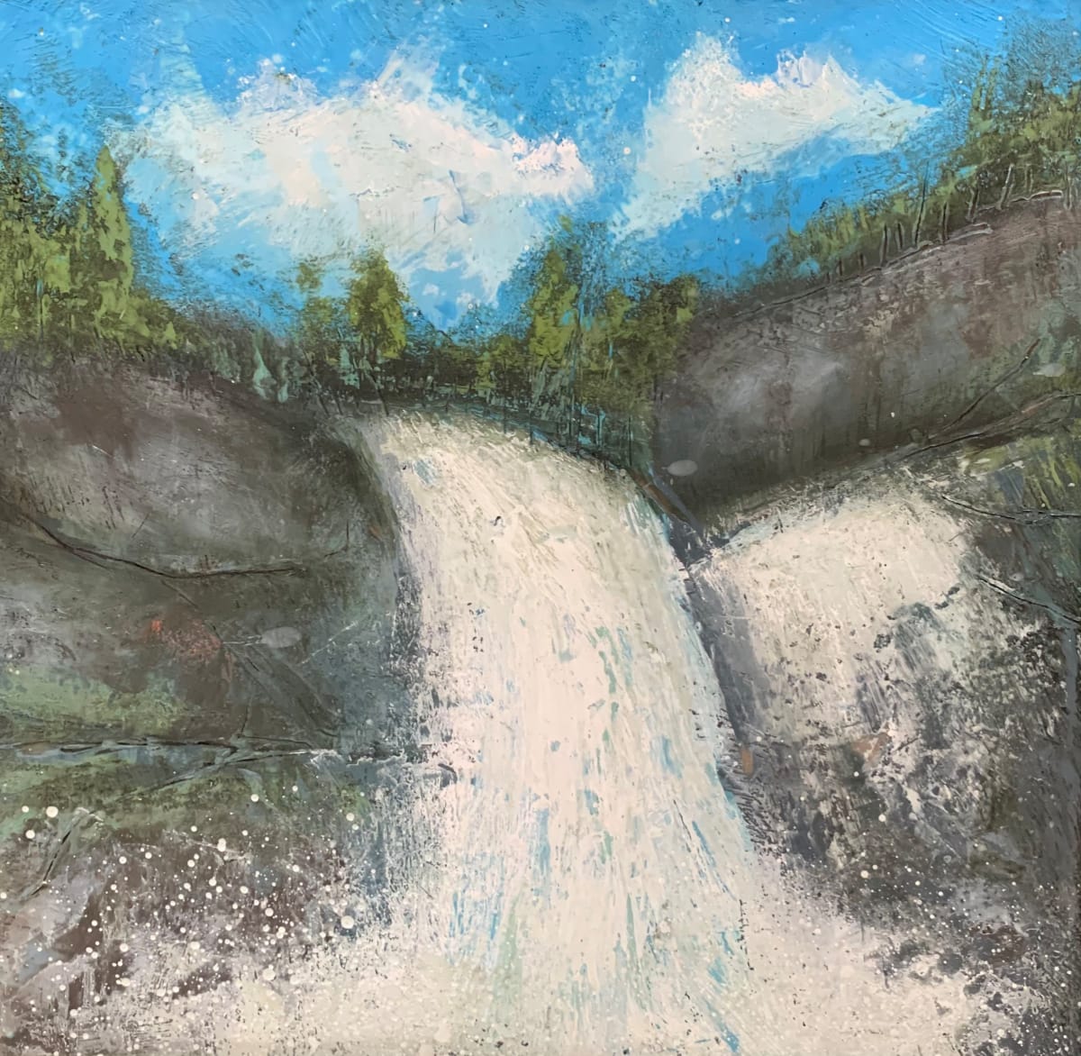 Nature's Splash by Susan  Wallis 