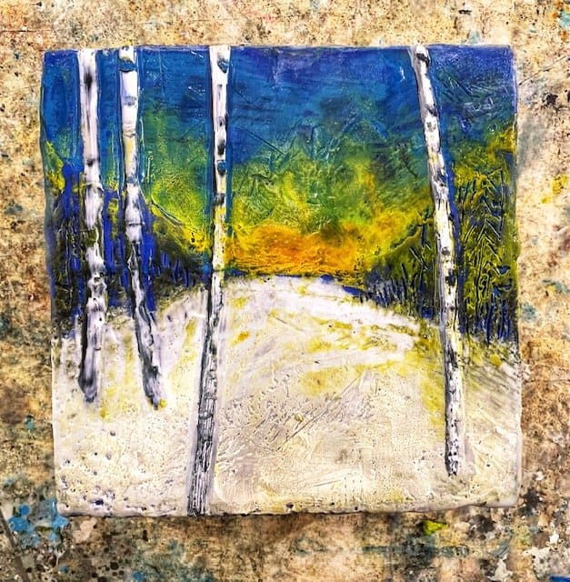 Winter Sunset by Susan Wallis, Image 1.
