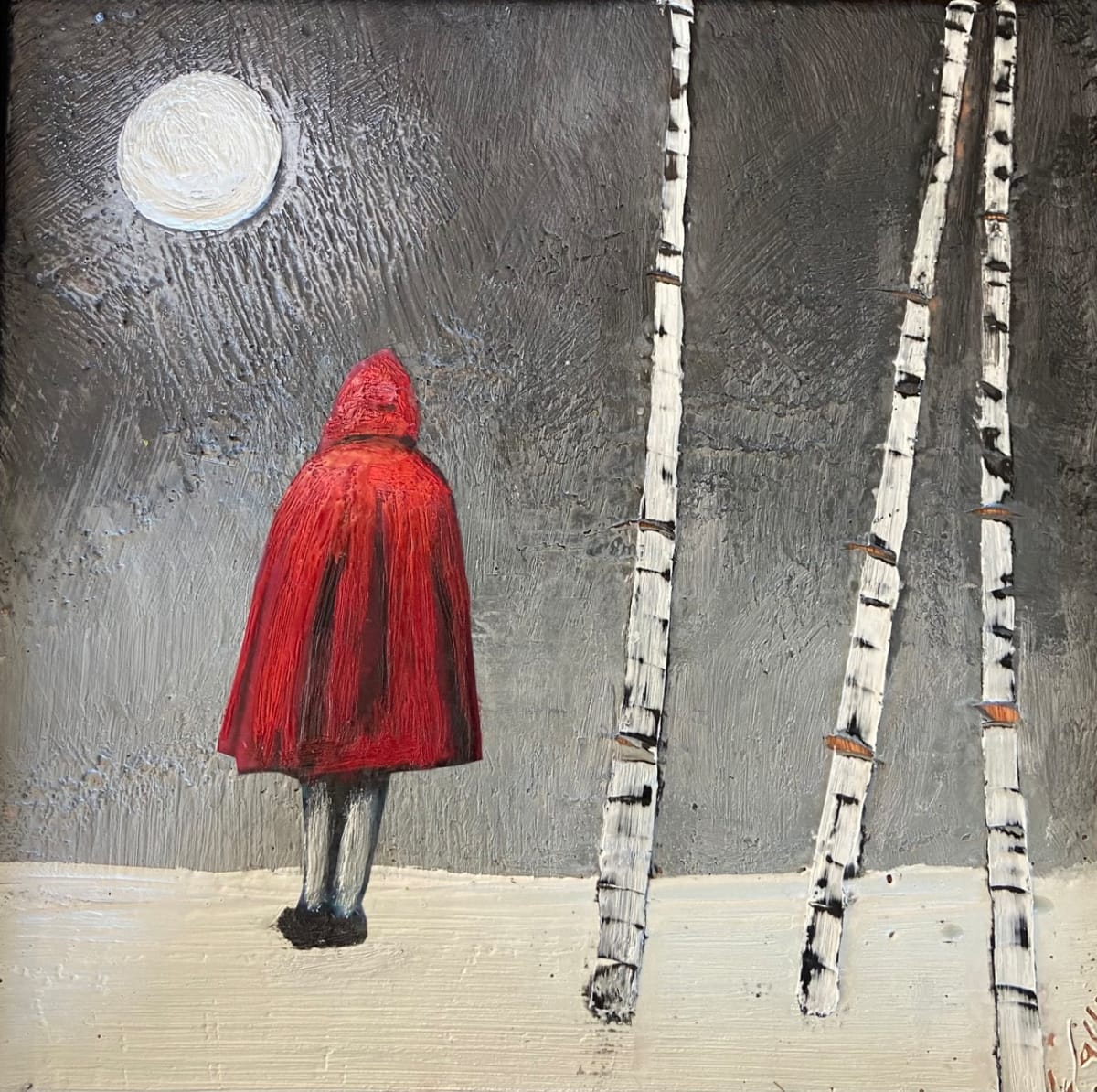 Asking the Moon by Susan Wallis, Image 1.