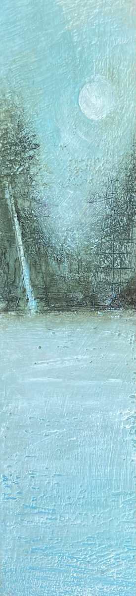 Solitary Birch by Susan  Wallis 